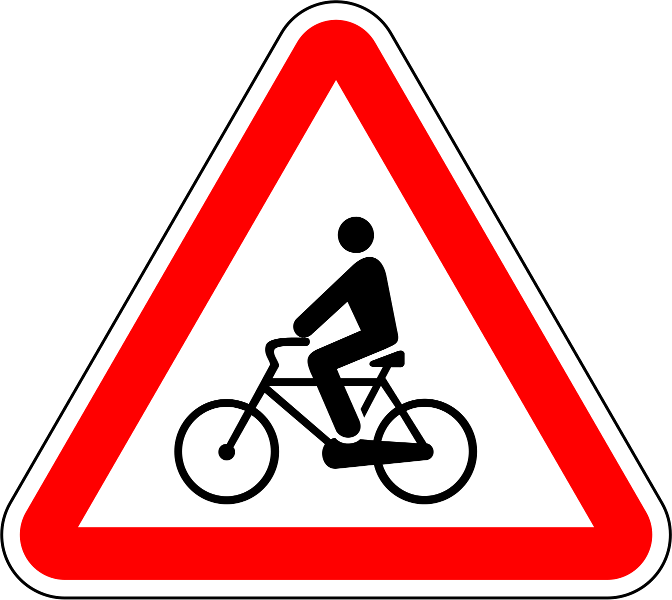 Знак дд. Дорожные знаки. Дорожный знак велосипед. Дорожные знаки для детей большие. Треугольные дорожные знаки для детей.