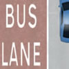 Bus lane road markings